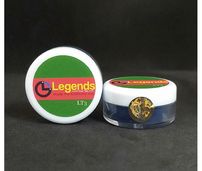 Hard Professional Leather Snooker Cue Tips Legends LT3 Cue Tips