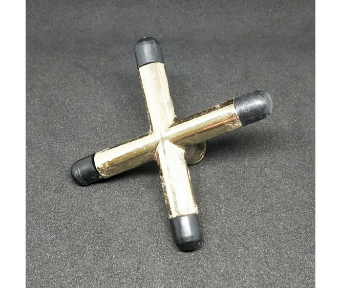 For Table - Brass Cross Rest Head With Toes